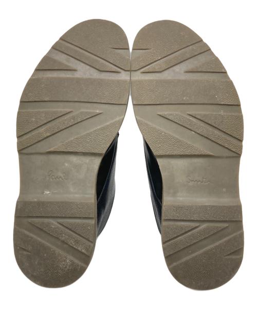 PAUL SMITH（ポールスミス）PAUL SMITH (ポールスミス) Leather Hunter Boots/切替チャッカブーツ ブラック サイズ:43の古着・服飾アイテム