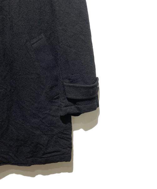 COMME des GARCONS HOMME（コムデギャルソン オム）COMME des GARCONS HOMME (コムデギャルソン オム) 裏地ロゴウールチェスターコート ブラック サイズ:M 未使用品の古着・服飾アイテム