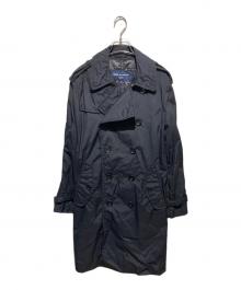 COMME des GARCONS HOMME（コムデギャルソン オム）の古着「07AW ナイロントレンチコート」｜ブラック