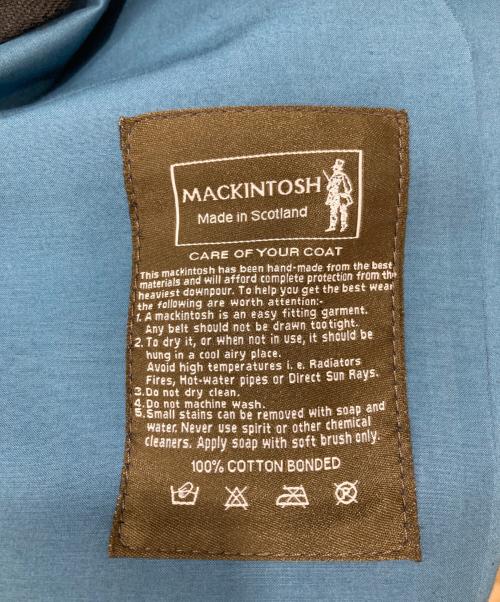 Y's for men（ワイズフォーメン）Y'S for men (ワイズフォーメン) MACKINTOSH (マッキントッシュ) ライナー付きゴム引きステンカラーコート ブラック サイズ:2の古着・服飾アイテム
