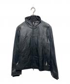 TABLOID NEWSタブロイド ニュース）の古着「ラムレザージャケット」｜ブラック