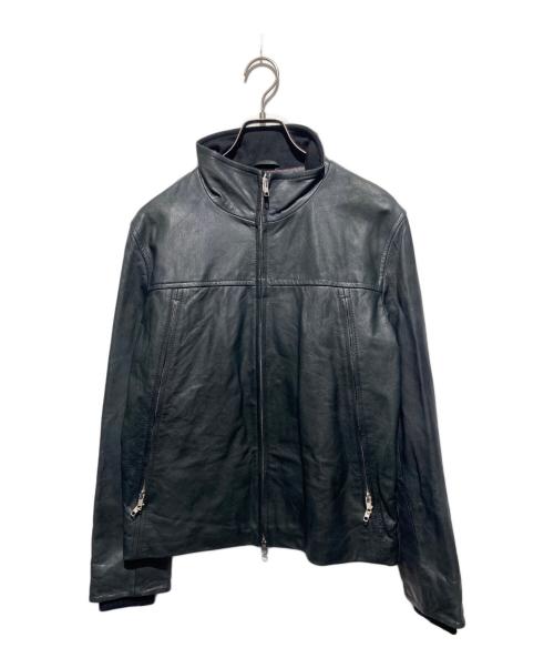 TABLOID NEWS（タブロイド ニュース）TABLOID NEWS (タブロイド ニュース) ラムレザージャケット ブラック サイズ:3 未使用品の古着・服飾アイテム