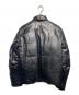 TETE HOMME (テット オム) カウレザーダウンジャケット ブラック サイズ:L：15000円