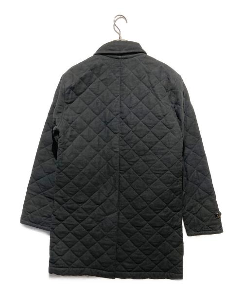 LAVENHAM（ラベンハム）LAVENHAM (ラベンハム) EDIFICE (エディフィス) キルティングコート ブラック サイズ:38の古着・服飾アイテム
