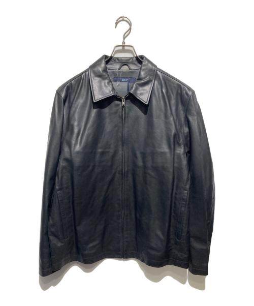 OLD GAP（オールドギャップ）OLD GAP (オールドギャップ) レザースポーツジャケット ブラック サイズ:M 未使用品の古着・服飾アイテム
