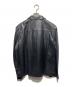 OLD GAP (オールドギャップ) レザースポーツジャケット ブラック サイズ:M 未使用品：30000円