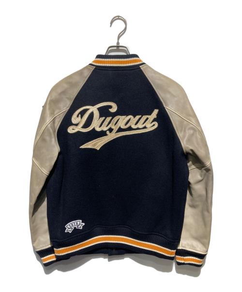 COMME CA NOUVEL（コムサヌベール）COMME CA NOUVEL (コムサヌベール) ワッペンスタジャン ネイビー サイズ:Fの古着・服飾アイテム