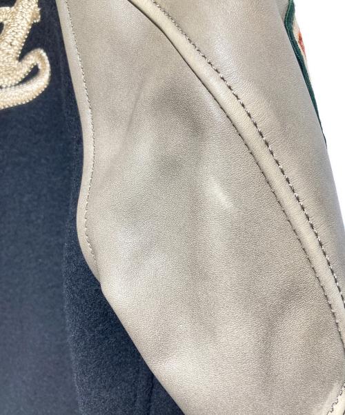 COMME CA NOUVEL（コムサヌベール）COMME CA NOUVEL (コムサヌベール) ワッペンスタジャン ネイビー サイズ:Fの古着・服飾アイテム