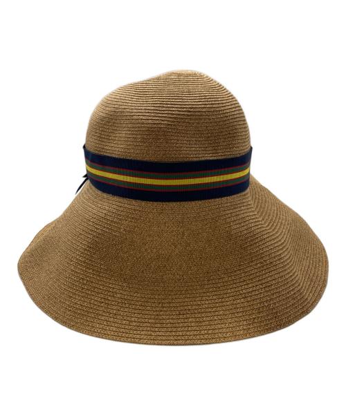 Vivienne Westwood（ヴィヴィアンウエストウッド）Vivienne Westwood (ヴィヴィアンウエストウッド) リボンデザインオーブモチーフハット ベージュ 未使用品の古着・服飾アイテム