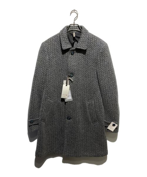 giacche（ジャッケ）giacche (ジャッケ) ウールコート グレー サイズ:50 未使用品の古着・服飾アイテム