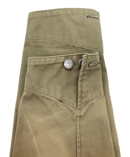 uniform experiment（ユニフォームエクスペリメント）uniform experiment (ユニフォームエクスペリメント) 21SS DRIPPING COVERALL JACKET グリーン サイズ:1の古着・服飾アイテム