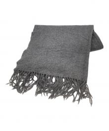 COMME des GARCONS HOMME（コムデギャルソン オム）の古着「縮絨マフラー」｜グレー