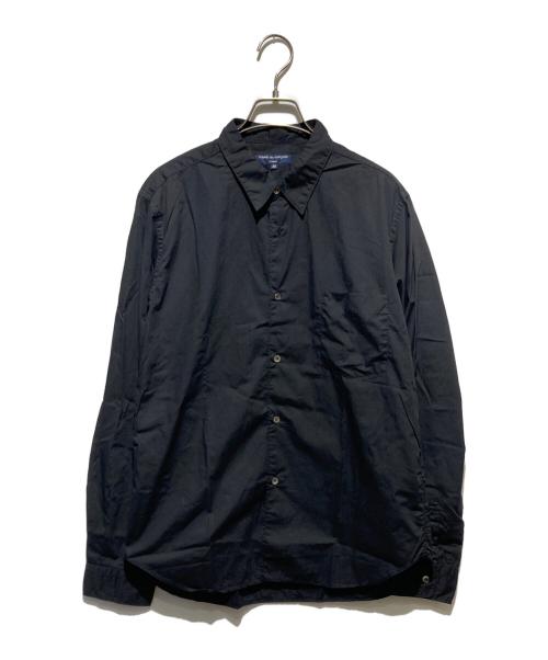 COMME des GARCONS HOMME（コムデギャルソン オム）COMME des GARCONS HOMME (コムデギャルソン オム) AD2007 長袖コットンシャツ ブラック サイズ:Mの古着・服飾アイテム