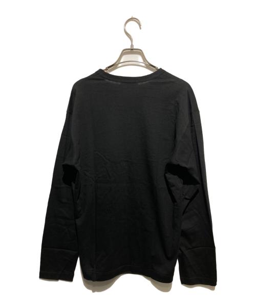 COMME des GARCONS HOMME（コムデギャルソン オム）COMME des GARCONS HOMME (コムデギャルソン オム) AD2007 Vネックニット ブラック サイズ:Sの古着・服飾アイテム