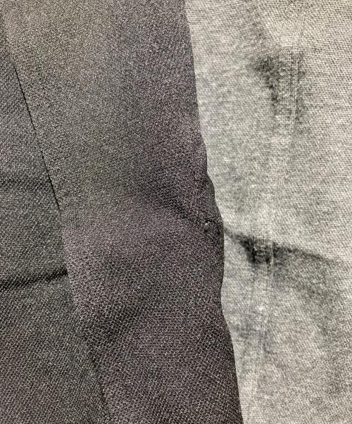 COMME des GARCONS HOMME（コムデギャルソン オム）COMME des GARCONS HOMME (コムデギャルソン オム) AD2007 ポリ縮2Bジャケット ブラック サイズ:Mの古着・服飾アイテム