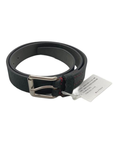 COMME des GARCONS HOMME（コムデギャルソン オム）COMME des GARCONS HOMME (コムデギャルソン オム) レザーベルト ブラック 未使用品の古着・服飾アイテム