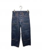 SUGARHILLシュガーヒル）の古着「Classic Double Knee Denim Pants」｜インディゴ