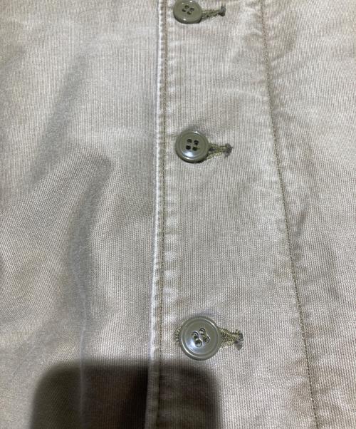 HOUSTON（ヒューストン）HOUSTON (ヒューストン) デッキジャケット カーキ サイズ:36の古着・服飾アイテム