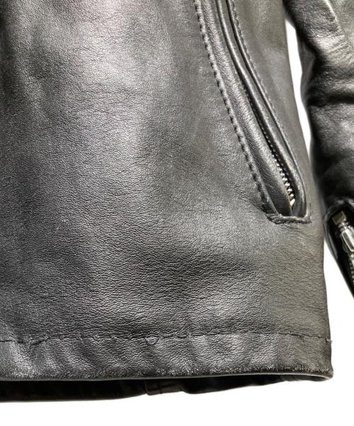 Schott（ショット）Schott (ショット) 641 ライナー付シングルライダースジャケット ブラック サイズ:38の古着・服飾アイテム