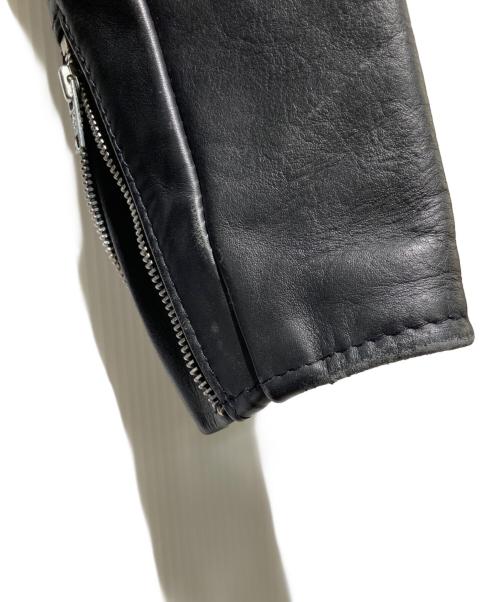 Schott（ショット）Schott (ショット) 641 ライナー付シングルライダースジャケット ブラック サイズ:38の古着・服飾アイテム