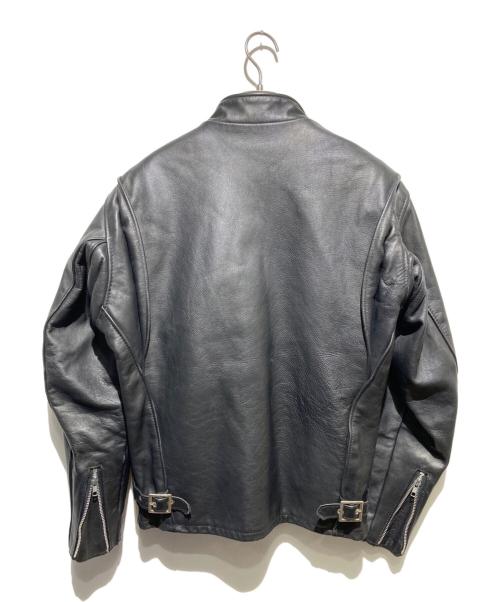 Schott（ショット）Schott (ショット) 641 ライナー付シングルライダースジャケット ブラック サイズ:38の古着・服飾アイテム