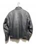Schott (ショット) 641 ライナー付シングルライダースジャケット ブラック サイズ:38：38000円