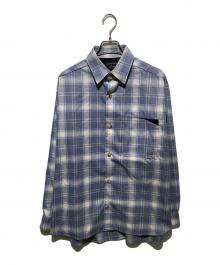 UNITED TOKYO（ユナイテッドトーキョー）の古着「ニュートラルチェックオーバーシャツ」｜ブラック