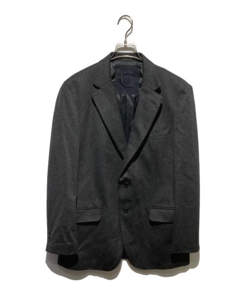 CERRUTI（セルッティ）CERRUTI (セルッティ) カシミヤテーラードジャケット ブラック サイズ:Lの古着・服飾アイテム