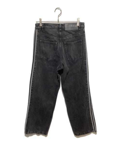 adidas（アディダス）adidas (アディダス) デニムパンツ ブラック サイズ:32の古着・服飾アイテム