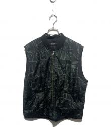X-LARGE（エクストララージ）の古着「GRAFFITI WORK VEST」｜ブラック×グレー