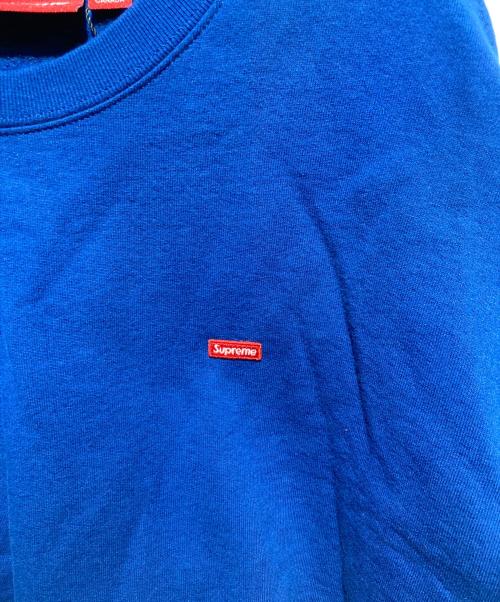 SUPREME（シュプリーム）SUPREME (シュプリーム) スモールボックスロゴスウェット ブルー サイズ:ＸＬの古着・服飾アイテム