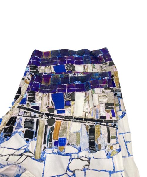 SUPREME（シュプリーム）Supreme (シュプリーム) 24SS MOSAIC S/S SHIRT Multicolor ホワイト×ブルー サイズ:M 未使用品の古着・服飾アイテム