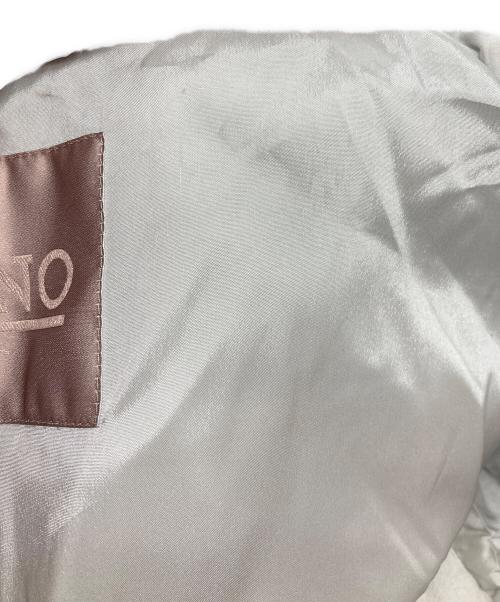HERNO（ヘルノ）HERNO (ヘルノ) アンゴラ混フーデッドコート グレー サイズ:46の古着・服飾アイテム