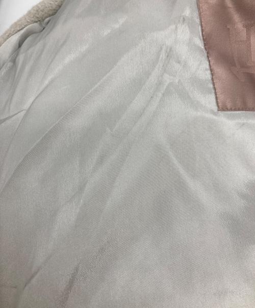 HERNO（ヘルノ）HERNO (ヘルノ) アンゴラ混フーデッドコート グレー サイズ:46の古着・服飾アイテム