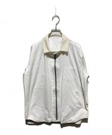 sacai（サカイ）の古着「20SS リバーシブルブルゾンシャツ」｜ホワイト