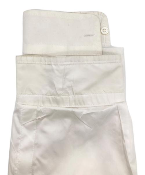 sacai（サカイ）sacai (サカイ) 20SS リバーシブルブルゾンシャツ ホワイト サイズ:3の古着・服飾アイテム