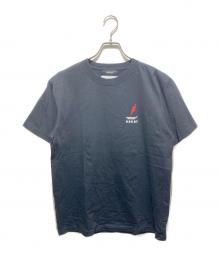 UNDERCOVER×sacai（アンダーカバー×サカイ）の古着「コラボプリントTシャツ」｜ブラック
