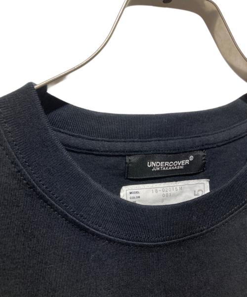 UNDERCOVER（アンダーカバー）UNDERCOVER (アンダーカバー) sacai (サカイ) コラボプリントTシャツ ブラック サイズ:3の古着・服飾アイテム