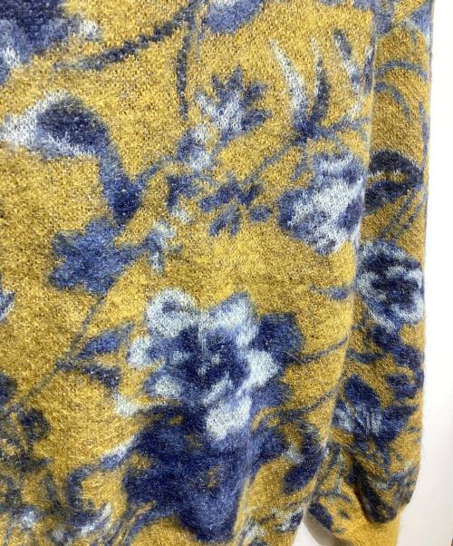 Ameri（アメリ）Ameri (アメリ) STUDIOUS (ステュディオス) 別注3WAYノスタルジックラグニット イエロー×ブルー サイズ:FREEの古着・服飾アイテム