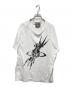 Vivienne Westwood man（ヴィヴィアン ウェストウッド マン）の古着「サンダーオーブプリントTシャツ」｜ホワイト
