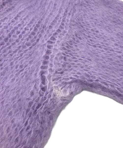 AMERICAN DREAMS（アメリカンドリームス）american dreams (アメリカンドリームス) Vネックニット パープル サイズ:Sの古着・服飾アイテム