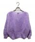 american dreams (アメリカンドリームス) Vネックニット パープル サイズ:S：8000円