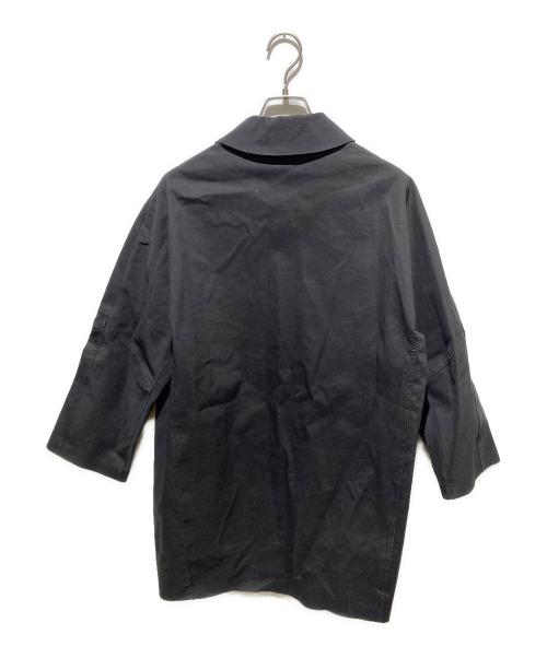 MACKINTOSH（マッキントッシュ）MACKINTOSH (マッキントッシュ) 金釦ゴム引きステンカラーコート ブラック サイズ:34の古着・服飾アイテム