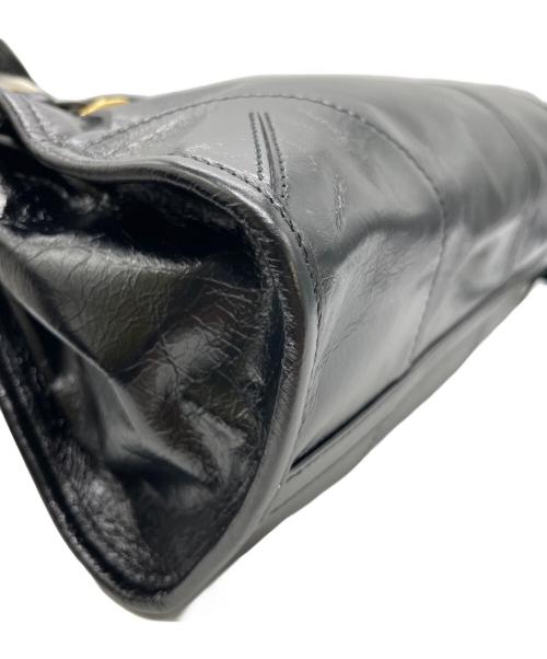 PRADA（プラダ）PRADA (プラダ) ボニー ミディアム レザー ハンドバッグ ミディアム ブラック サイズ:ﾐﾃﾞｨｱﾑの古着・服飾アイテム