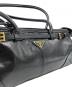 中古・古着 PRADA (プラダ) ボニー ミディアム レザー ハンドバッグ ミディアム ブラック サイズ:ﾐﾃﾞｨｱﾑ：230000円