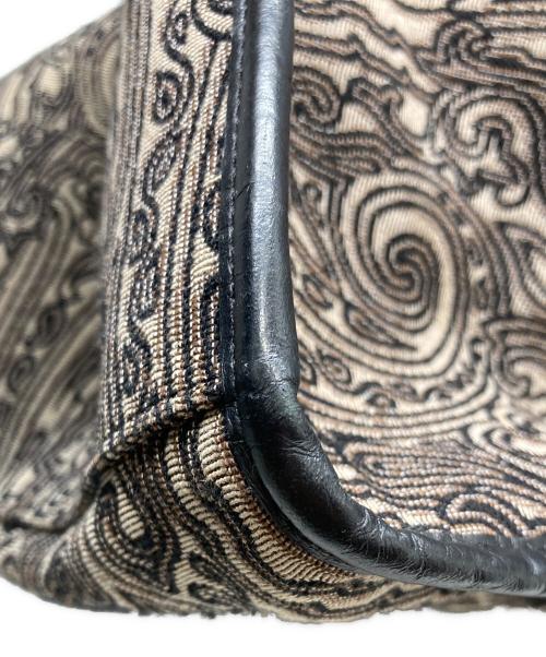 ETRO（エトロ）ETRO (エトロ) ペイズリー柄 トートバック ブラウンの古着・服飾アイテム