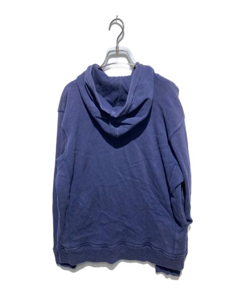 stussy（ステューシー）stussy (ステューシー) ボタンフーディー ネイビー サイズ:XLの古着・服飾アイテム