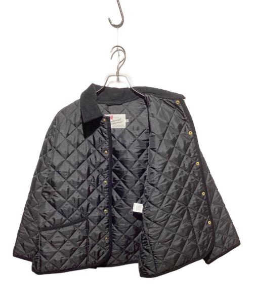 Traditional Weatherwear（トラディショナルウェザーウェア）Traditional Weatherwear (トラディショナルウェザーウェア) Spick and Span (スピックアンドスパン) 別注WAVERLY TW BF SHORT/ショート丈キルティングジャケット ブラック サイズ:34の古着・服飾アイテム