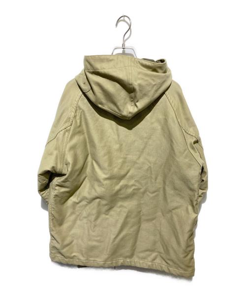 HOUSTON（ヒューストン）HOUSTON (ヒューストン) W/R RAIN PARKA/デッキジャケット ベージュ サイズ:38の古着・服飾アイテム