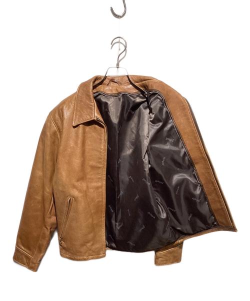 Schott（ショット）Schott (ショット) レザージャケット ブラウン サイズ:40の古着・服飾アイテム